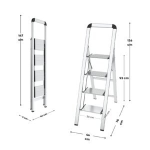 Escalera slim 4 escalones