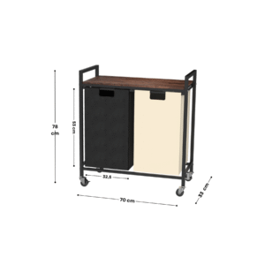 Canasto Organizador Ropa para lavar