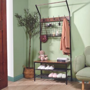 Recibidor zapatero perchero Benve