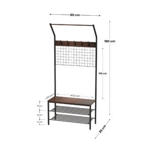 Recibidor zapatero perchero Benve