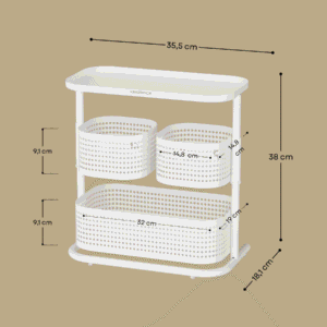 Multiorganizador Flip Blanco